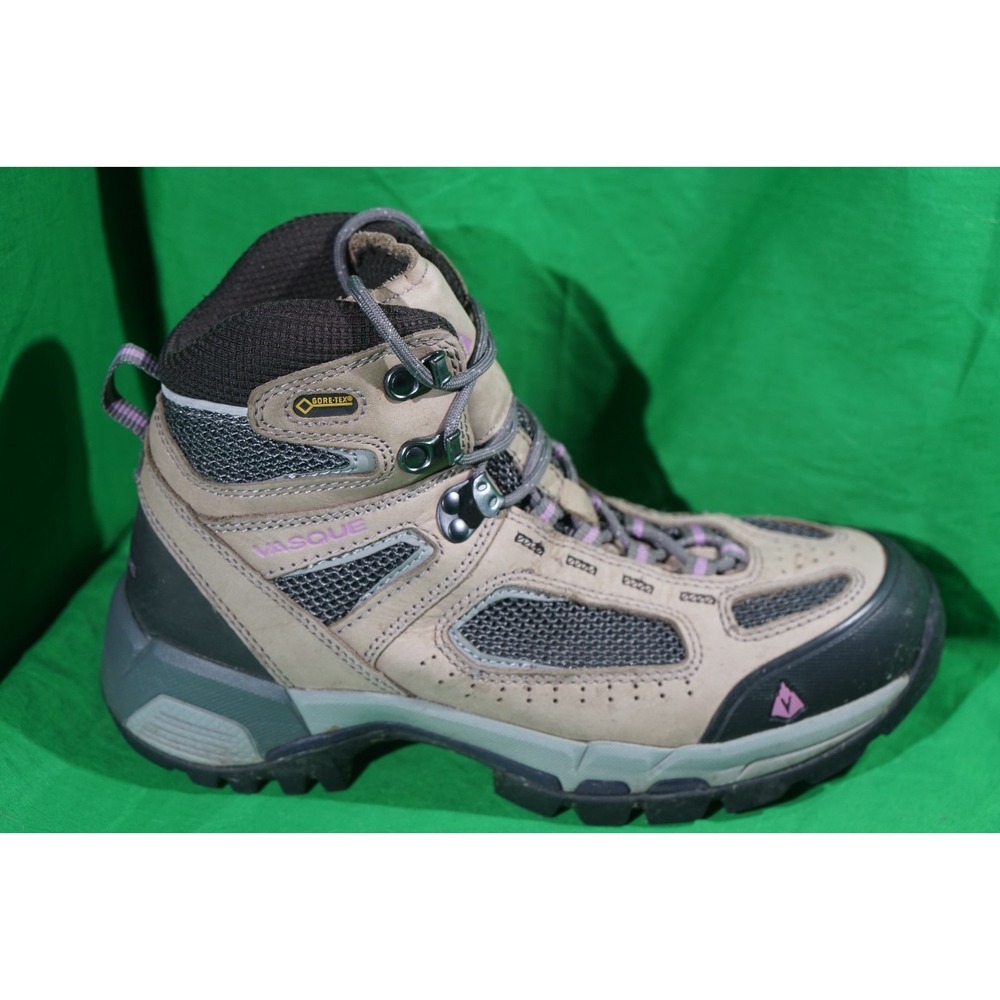 Vasque Breeze GTX Hiking Boots Womens 8.5 Gargoyle/African Violet - Picture 6 of 10